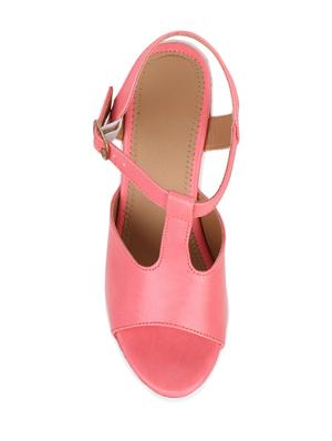 pink ankle strap sandals - 15433368 - Standard Image - 4