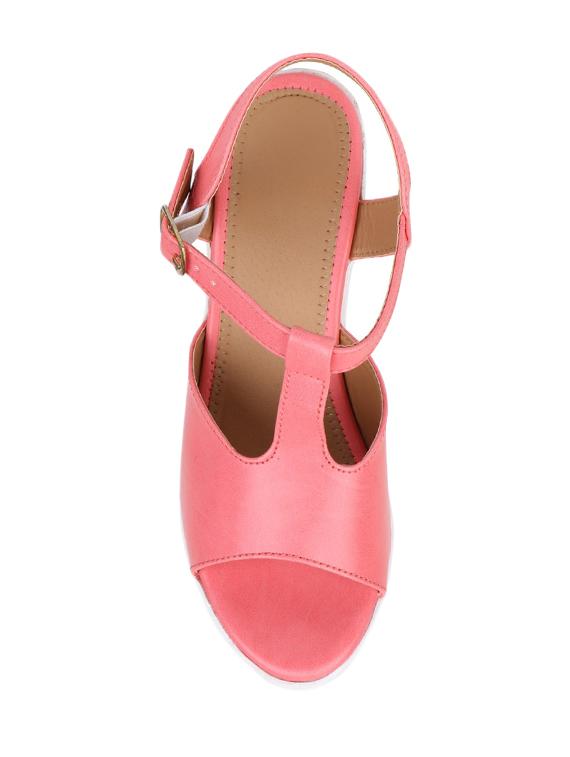 pink ankle strap sandals - 15433368 - Zoom Image - 4