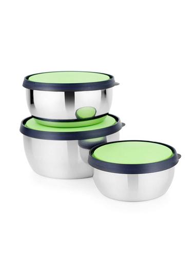 Kitchen King Storage Container Bowl (green lid) - 15434035 - Very Small Image - 1