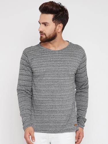 grey cotton t-shirt - 15434122 - Very Small Image - 1