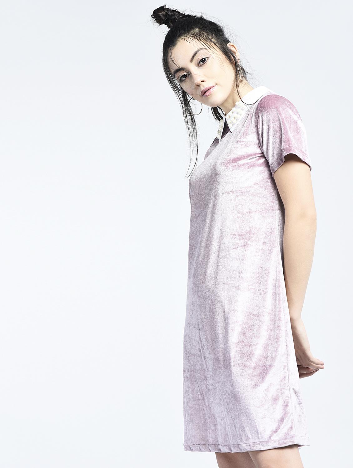 Pearl embellished collar shift dress - 15434404 - Zoom Image - 1