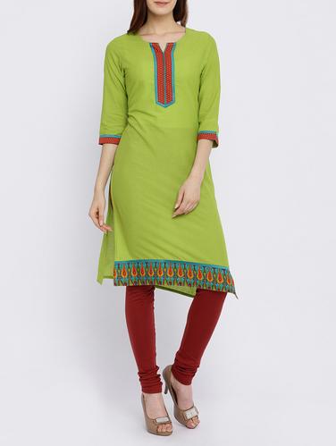 straight printed kurta - 15434788 - Very Small Image - 1