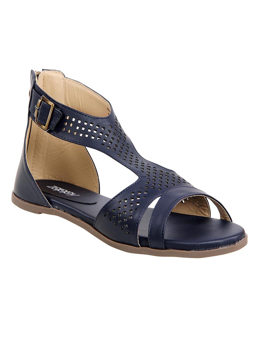 blue closed back sandals - 15435136 - Zoom Image - 1