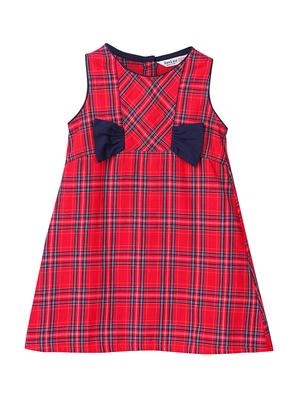 red cotton frock - 15435189 - Standard Image - 1