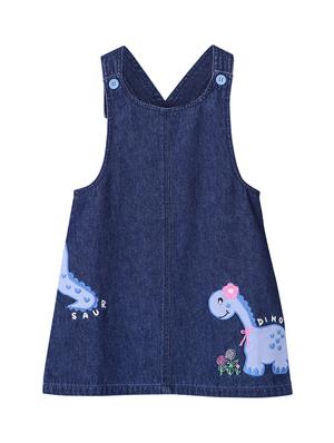 blue cotton dungaree - 15435191 - Standard Image - 1