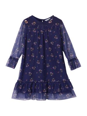 blue net frock - 15435194 - Standard Image - 1