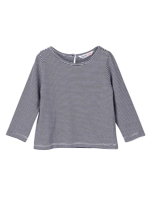 key hole back striped top - 15435197 - Standard Image - 1