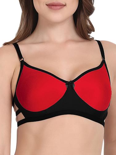 multi-strap solid bra - 15435250 - Very Small Image - 1