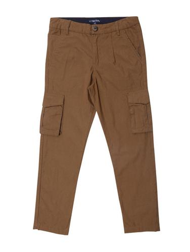 brown cotton blend cargo - 15435252 - Very Small Image - 1