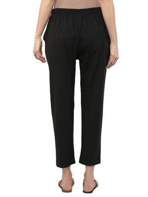drawstring waist peg trouser - 15435474 - Standard Image - 3