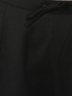 drawstring waist peg trouser - 15435474 - Standard Image - 4