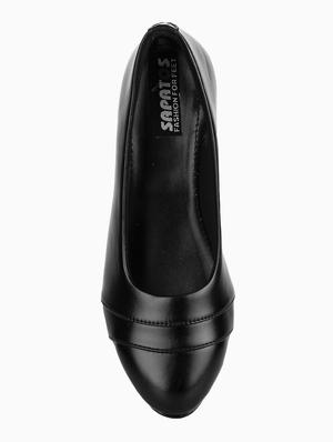 black slip on pumps - 15435491 - Standard Image - 4