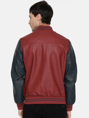 red leather biker jacket - 15435936 - Standard Image - 3