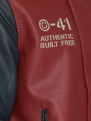 red leather biker jacket - 15435936 - Standard Image - 4