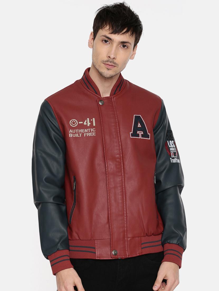 red leather biker jacket - 15435936 - Zoom Image - 1