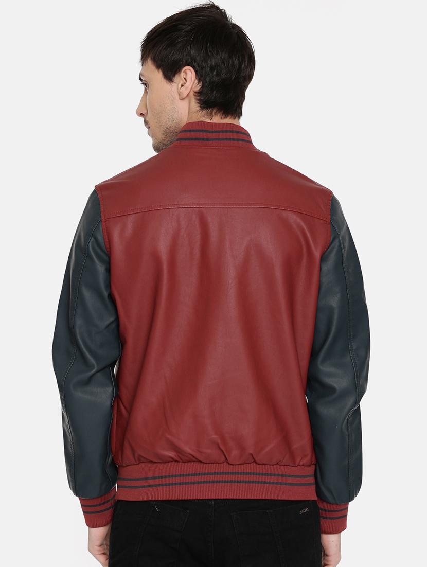 red leather biker jacket - 15435936 - Zoom Image - 3