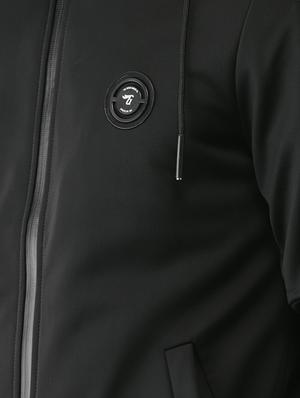 black polyester sweatshirt - 15435955 - Standard Image - 4
