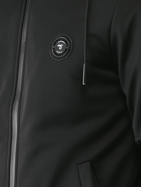 black polyester sweatshirt - 15435955 - Zoom Image - 4