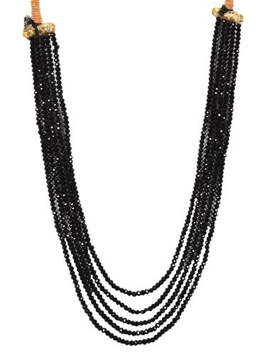 Black Long Necklace - 15436023 - Very Small Image - 1