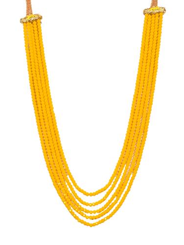 Yellow Crystal Long Necklace - 15436026 - Very Small Image - 1