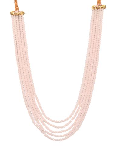 Pink Crystal Long Necklace - 15436031 - Very Small Image - 1