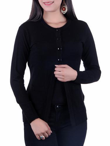 ribbed knit pocket patch cardigan - 15436210 - Very Small Image - 1
