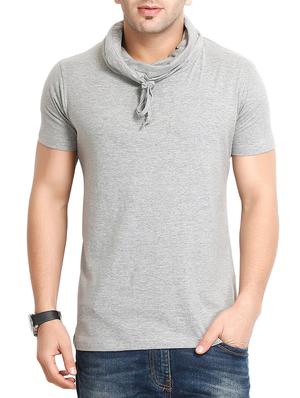 grey cotton tshirt - 15436502 - Standard Image - 1
