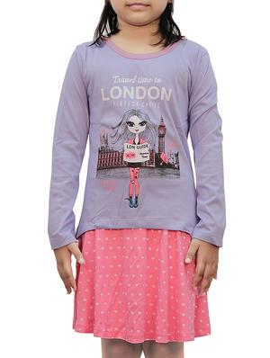 grey cotton top - 15436698 - Standard Image - 1