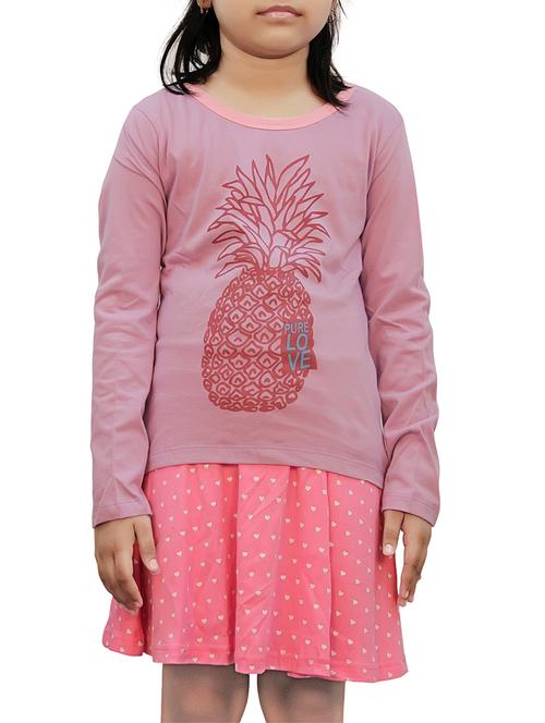 pink cotton tee - 15436701 - Standard Image - 1