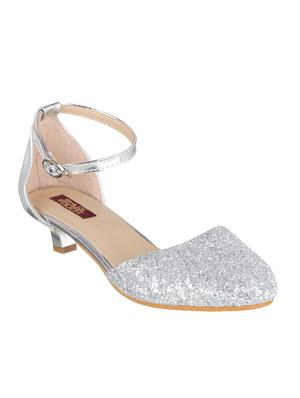 silver ankle strap sandals - 15436998 - Standard Image - 1