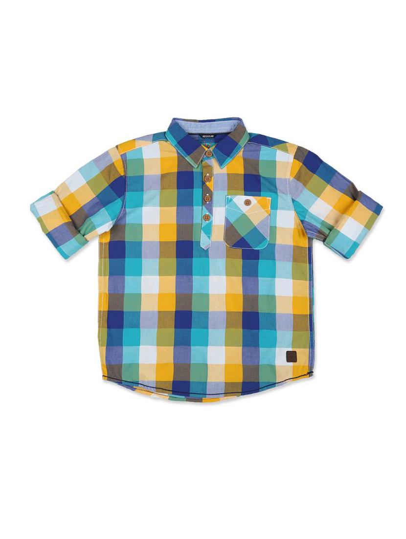 multi colored cotton shirt - 15437909 - Zoom Image - 1
