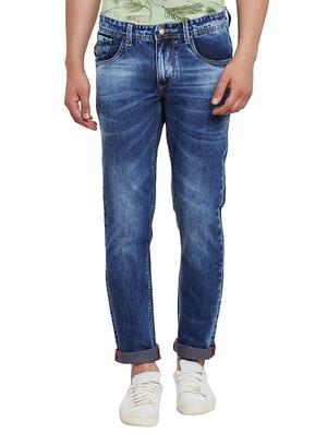 blue denim washed jeans - 15438079 - Standard Image - 1