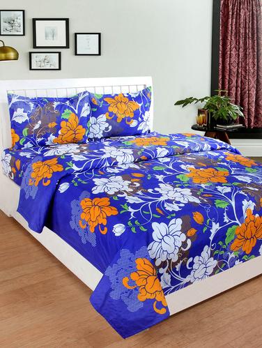 3D Printed Double Bedsheet With 2 Pillow Covers - 15438305 - Very Small Image - 1