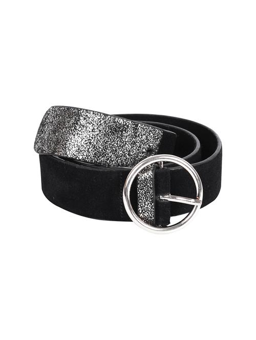 black leather belt - 15438384 - Standard Image - 1