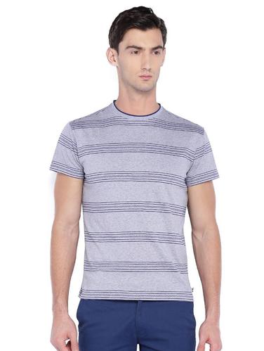 grey cotton blend t-shirt - 15438449 - Very Small Image - 1