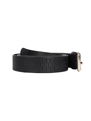 black leather belt - 15438798 - Standard Image - 3