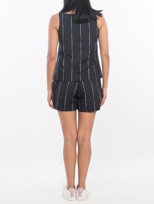 striped top & shorts set - 15439203 - Standard Image - 3