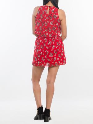 floral crop top & mini skirt set - 15439204 - Standard Image - 3
