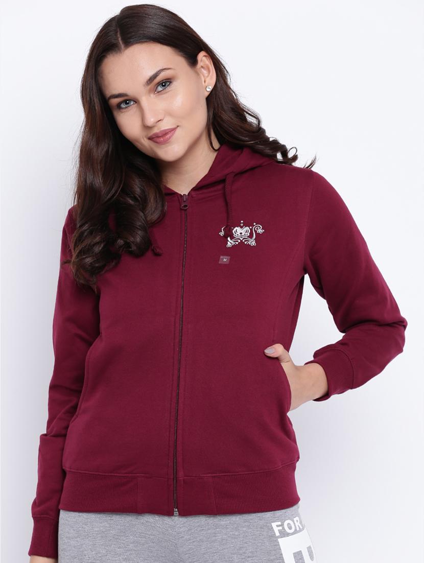 embroidered hooded sweatshirt - 15440740 - Zoom Image - 1