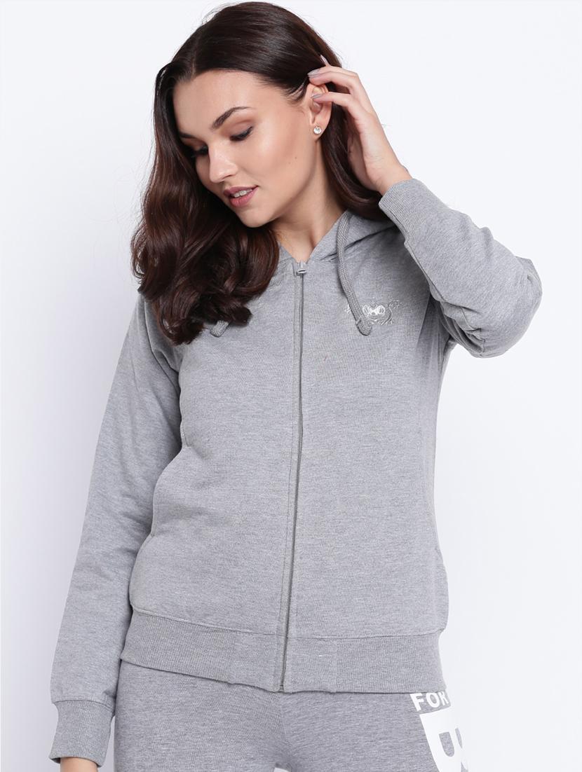 embroidered hooded sweatshirt - 15440741 - Zoom Image - 1