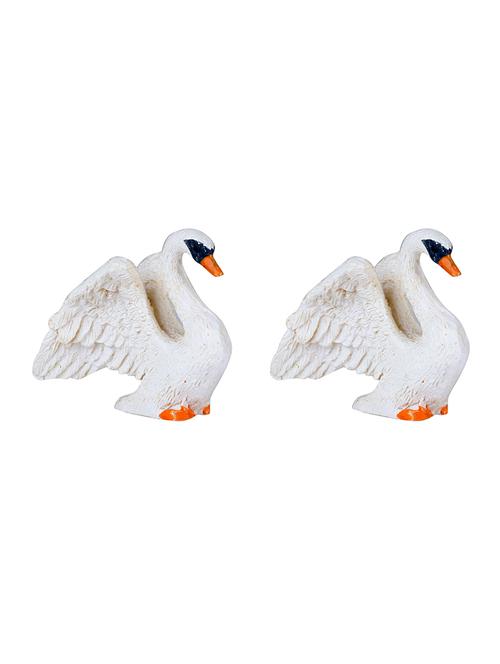 Miniature fairy garden Swan ( Set of 2) - 15440831 - Standard Image - 1