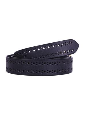 black leather belt - 15441932 - Standard Image - 3
