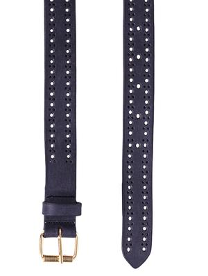 black leather belt - 15441932 - Standard Image - 4