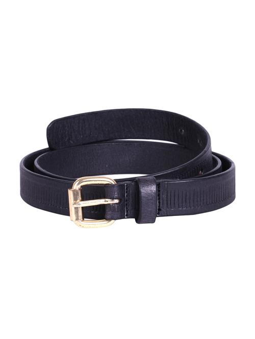 black leather belt - 15441933 - Standard Image - 1