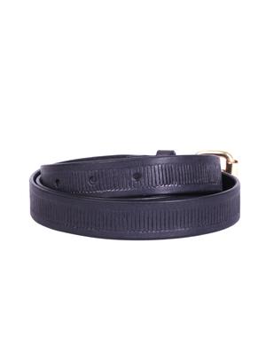 black leather belt - 15441933 - Standard Image - 2