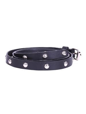black leather belt - 15441957 - Standard Image - 2