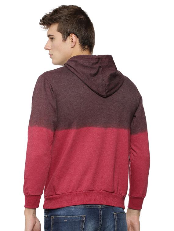 red ombre sweatshirt - 15443886 - Zoom Image - 3