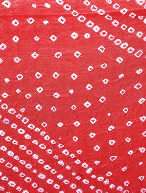 red art silk bandhani dupatta - 15444195 - Standard Image - 3