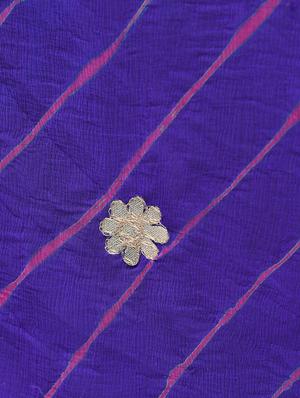 blue art silk bandhani dupatta - 15444205 - Standard Image - 3