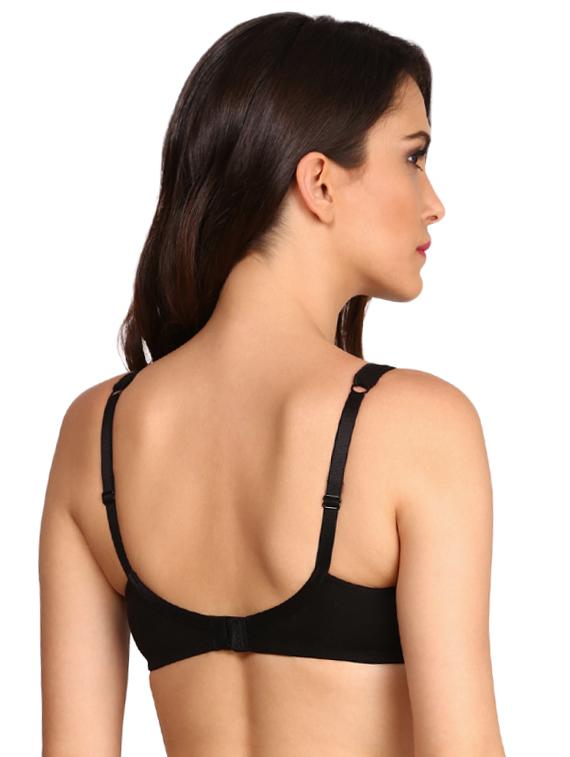 solid broad strapped bra - 15448365 - Zoom Image - 3
